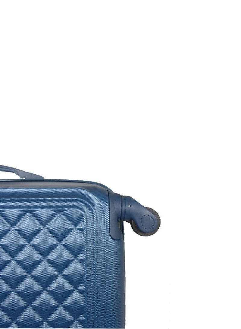 PK 3-Piece Luggage Trolley Set With Briefcase Blue - Image 4