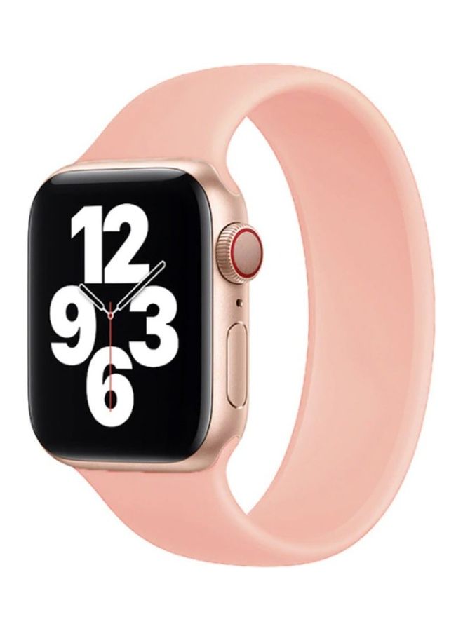 3six5 Replacement Elastic Silicon Solo Loop Strap Pink Sand 