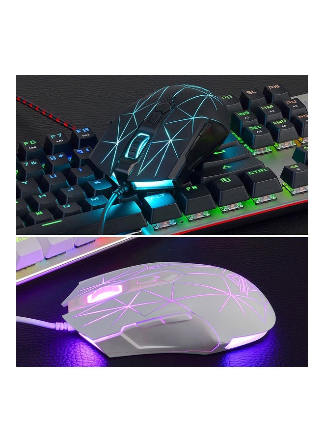 AJ52 Wired Gaming Mouse Multicolour - Image 3