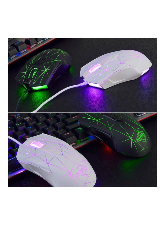 AJ52 Wired Gaming Mouse Multicolour - Image 2