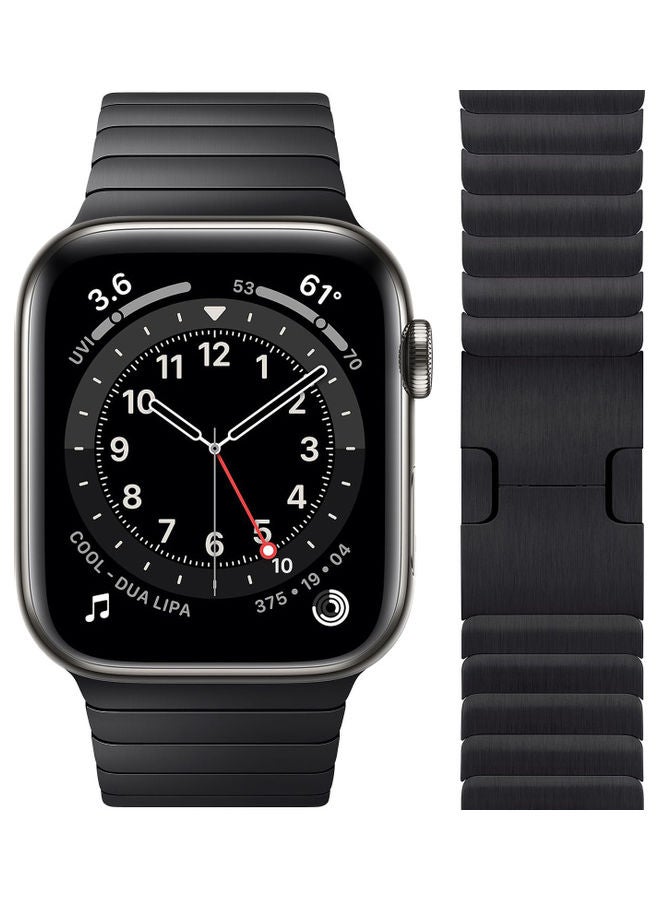 Perfii Official Link Replacement Band For Apple Watch Space Black