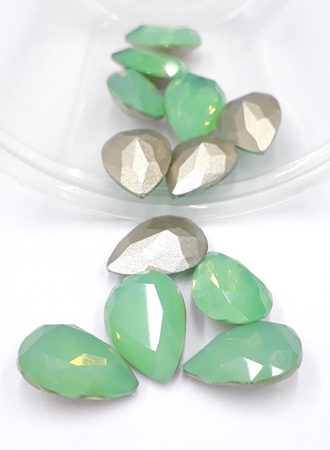 Generic - 12-Piece Drop Shaped Glass Crystal - Image 1