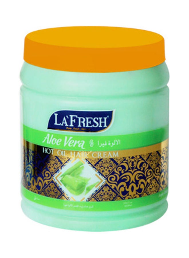LA FRESH Aloe Vera Hot Oil Hair Cream Clear 1000ml - Image 2