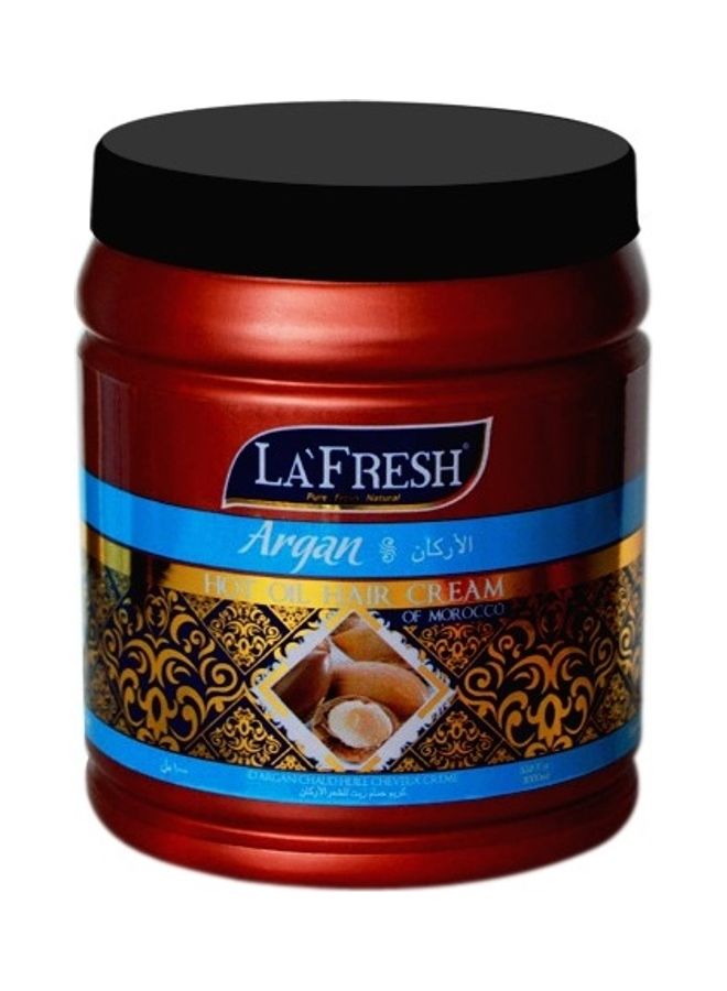 LA FRESH Mask Argan Hot Oil Hair Cream Clear 1000ml - Image 2