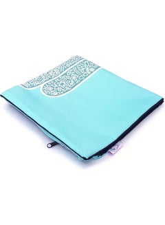 Alwan Hamsa Design Cushion Cover Blue 40x40cm  - Image 2