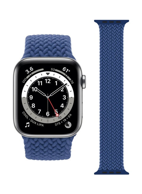 Replacement Band For Apple Watch Series 1/2/3/4/5/6/SE 38/40mm Atlantic Blue