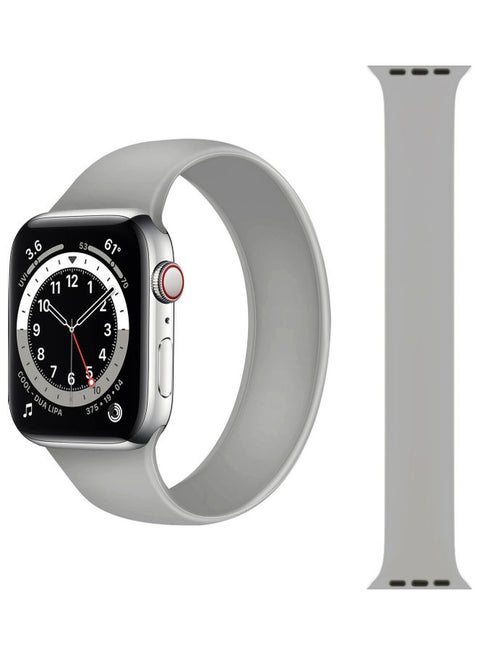 Solo Loop Band for Apple Watch Light Grey