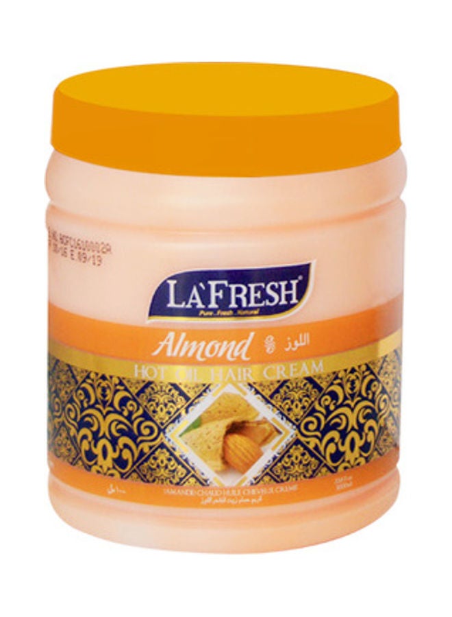 LA FRESH Almond Hot Oil Hair Cream Pink,Yellow,Orange,Blue 1000ml - Image 2