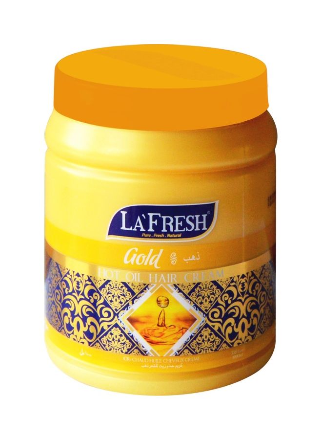 LA FRESH Gold Hot Oil Hair Cream Clear 1000ml - Image 1