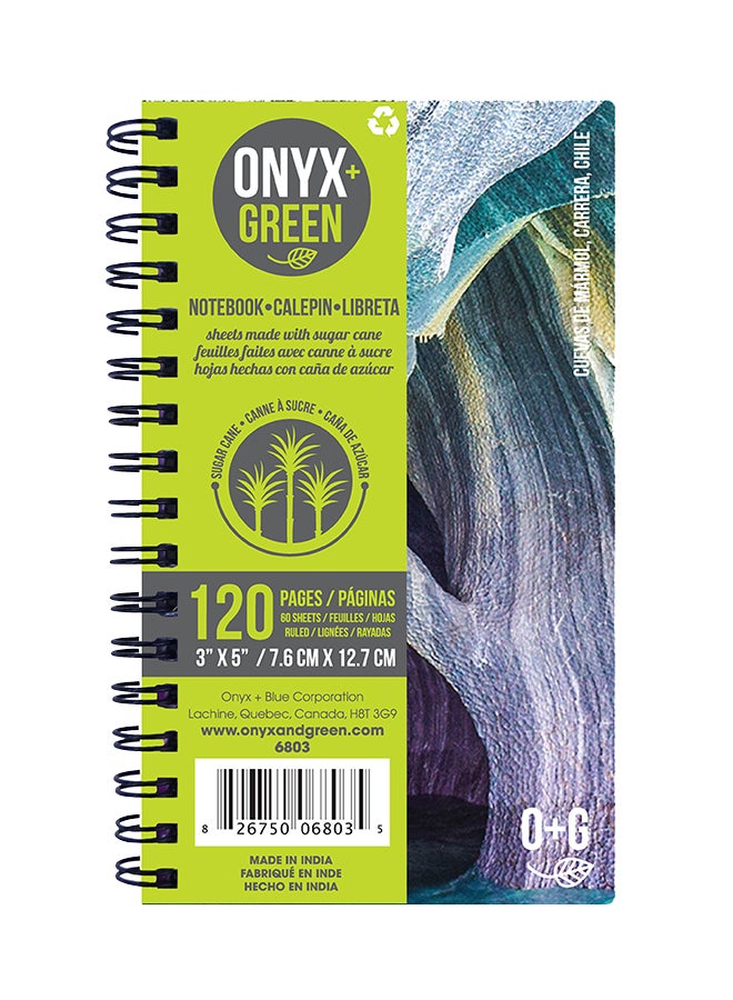Spiral Poly Cover Notebook Multicolour