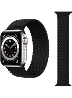 Perfii Replacement Band For Apple Watch Series 1/2/3/4/5/6/SE 38/40mm Dark Black  - Image 2
