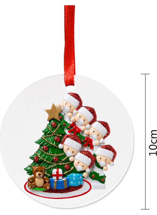 Tree Hanging Ornament Multicolour 10cm - Image 2