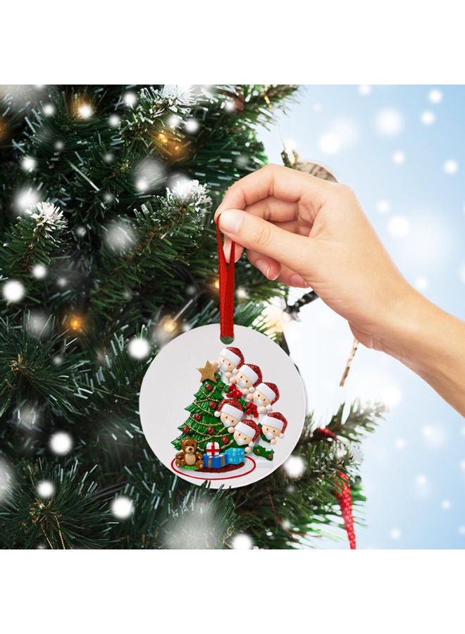 Tree Hanging Ornament Multicolour 10cm - Image 3