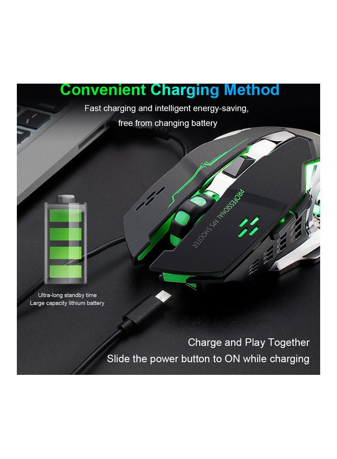 Wireless Gaming Mouse 2400DPI - Image 4