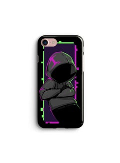 Hide Man Silicone Printed Case For iPhone 8 Multicolour