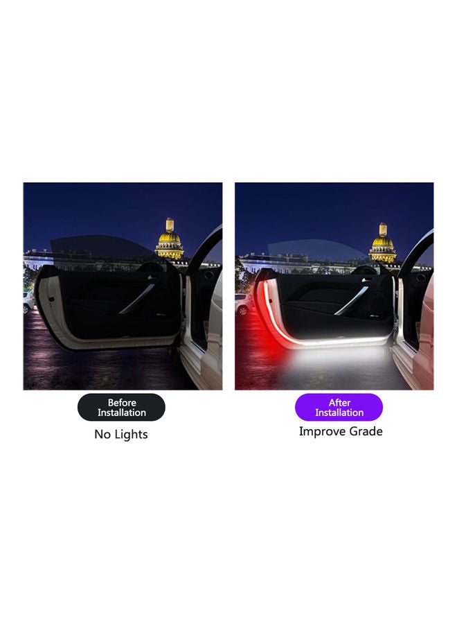 Generic 2-Piece Car Door Open Warning Lamp Strip - Image 2