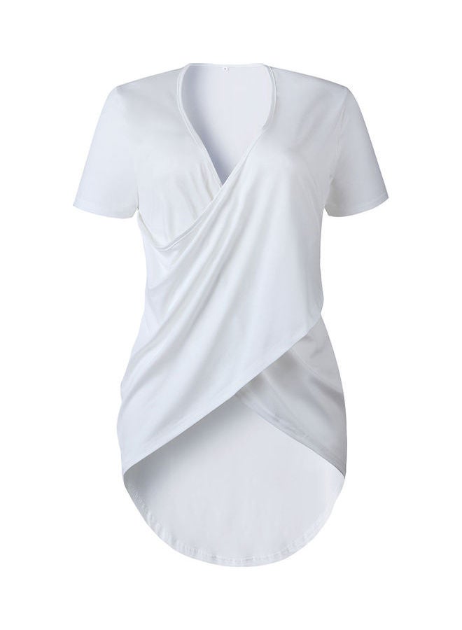 V-Neck T-Shirt White