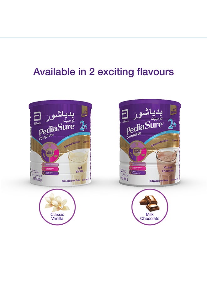 Pediasure Complete Balance Nutrition 2+ Milk Powder Vanilla Peptigro, 2-10 Years 1600grams  - Image 4
