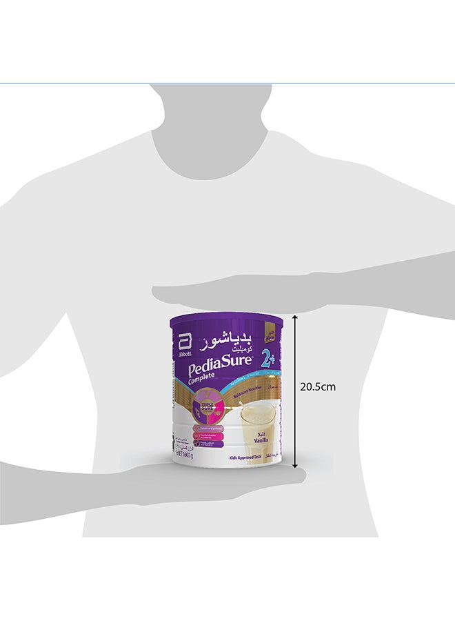 Pediasure Complete Balance Nutrition 2+ Milk Powder Vanilla Peptigro, 2-10 Years 1600grams  - Image 5