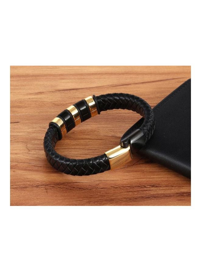 Beauenty Braided Magnetic Button Bracelet  - Image 3