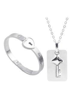 Beauenty 2-Piece Stainless Steel Jewelry Set  - Image 1