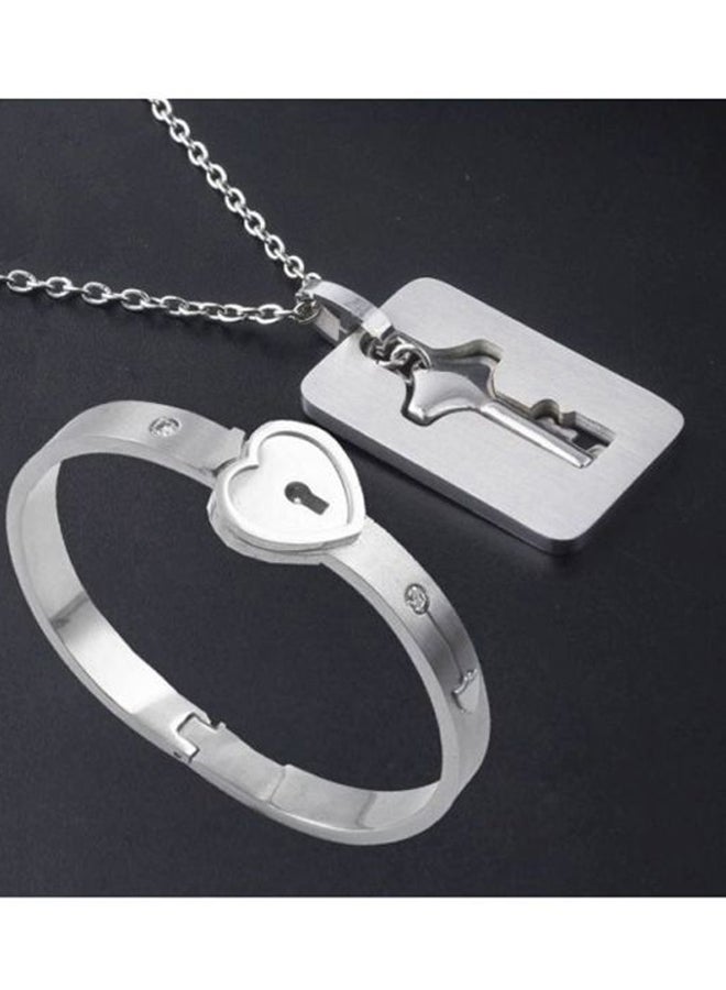 Beauenty 2-Piece Stainless Steel Jewelry Set  - Image 2