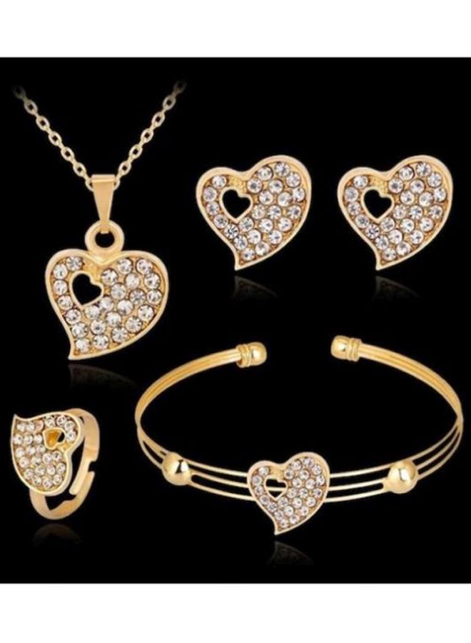 Stone Studded Jewelry Set