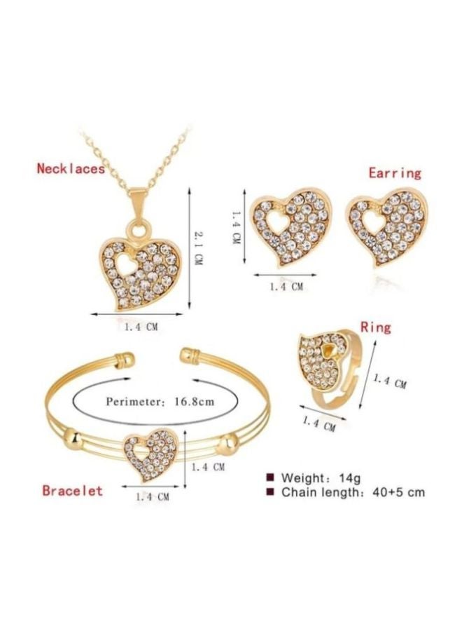 Stone Studded Jewelry Set