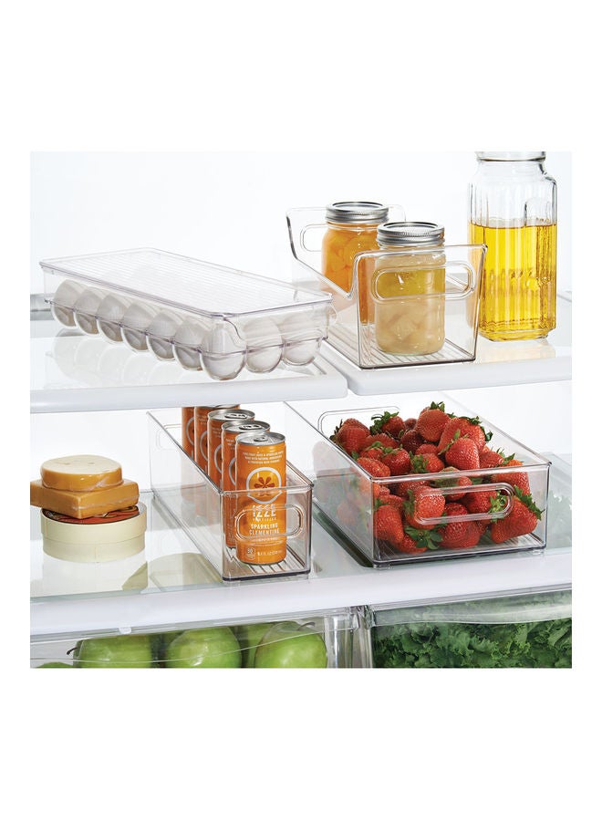InterDesign 21-Cavity Fridge Egg Holder Clear 14.57inch  - Image 5