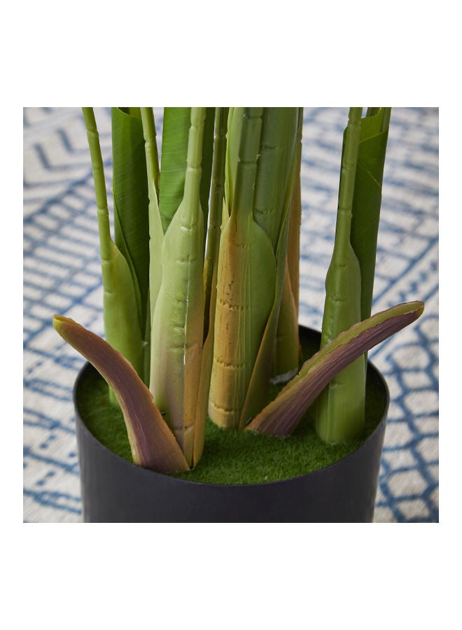 Artificial Kwai Palm Tree With Pot Green 140cm