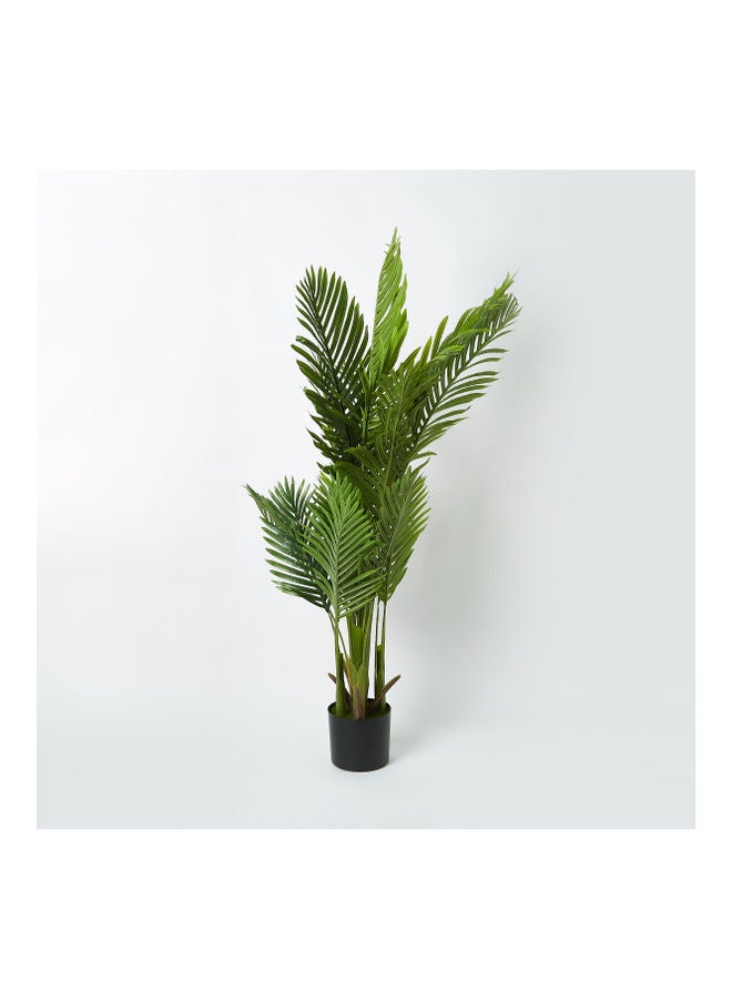 Artificial Kwai Palm Tree With Pot Green 140cm