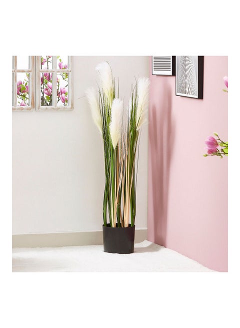 Artificial Reed Tree Green/White 100cm