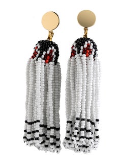 Handmade Beaded Plugin Earring