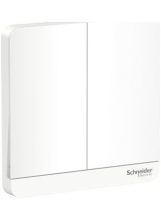 Avatar On Two Gang One Way Switch White 8.6x3.42cm - v1610548397/N43699335A_1