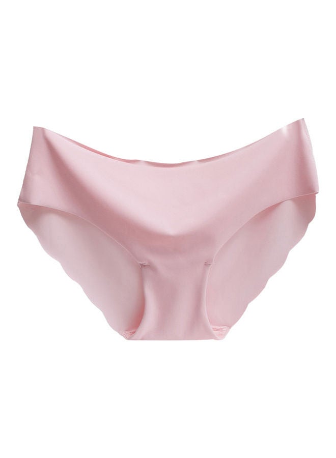 Solid Seamless Panty Pink