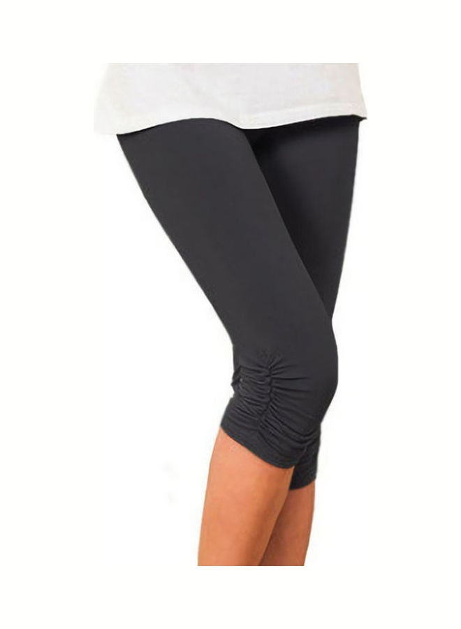 Solid Leggings Black