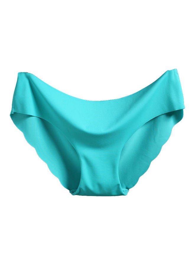 Solid Seamless Panty Blue