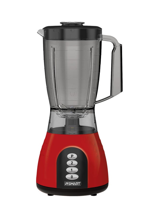 سمارت خلاط بيانو غير قابل للكسر سعة 1.5 لتر مع مطحنتين 1.5 L 500.0 W SBL104PU أحمر/أسود  - Image 3