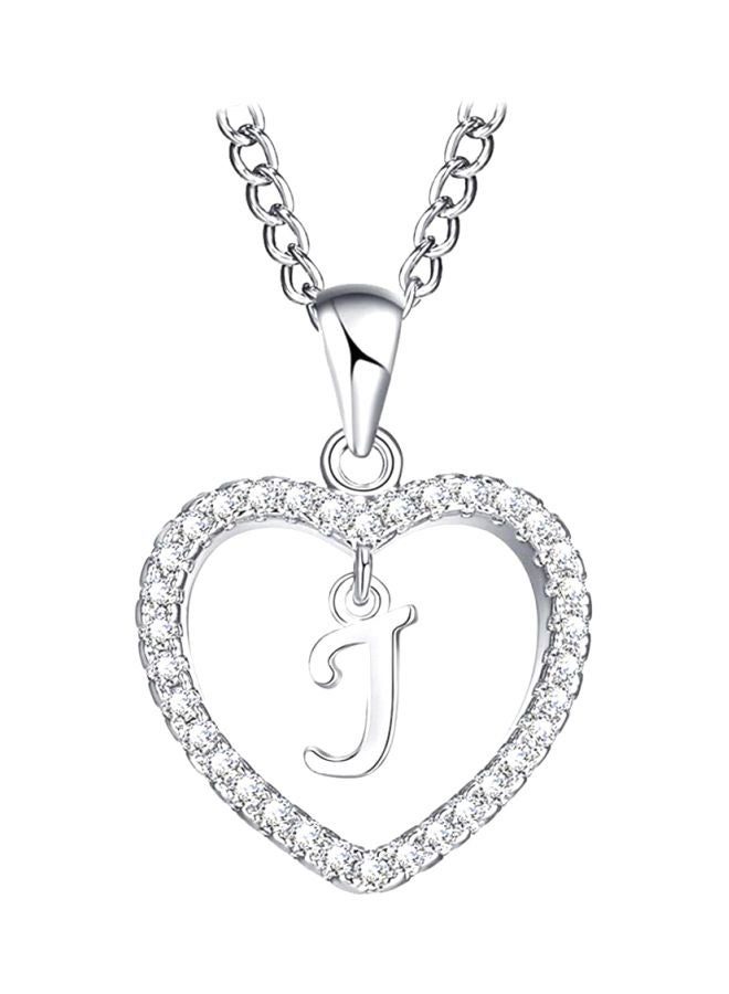 Bluelans Stone Studded Pendant Necklace