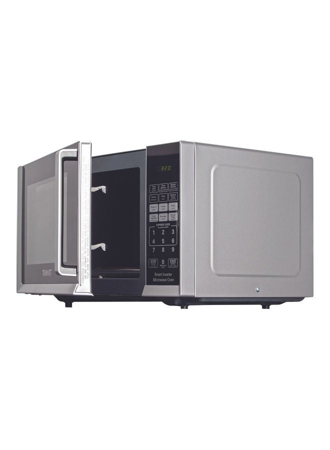 سمارت فرن ميكروويف يعمل باللمس سعة 25 لتراً 25 L 0 W SMW251AVB أسود/ فضي - Image 2
