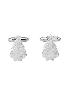Christmas Gift French Tree Cufflinks