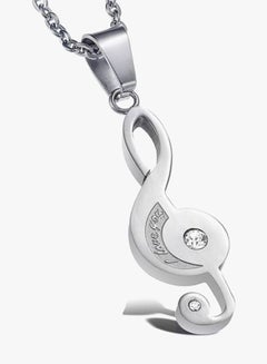 QiaoKai Love Is Melody Couple Pendant Necklace  - Image 3