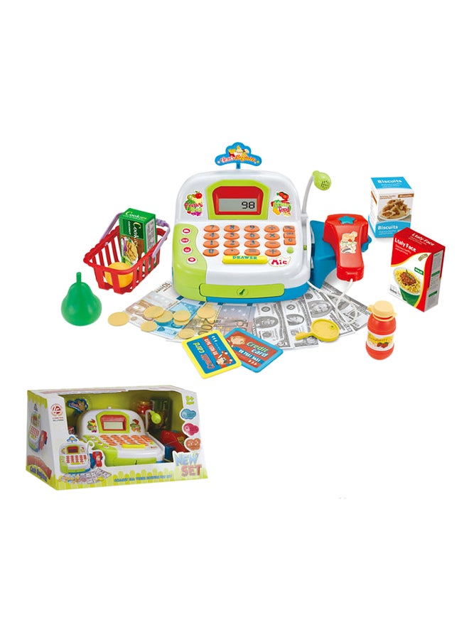 FAMILY CENTER Cash Register With Light Toy 
