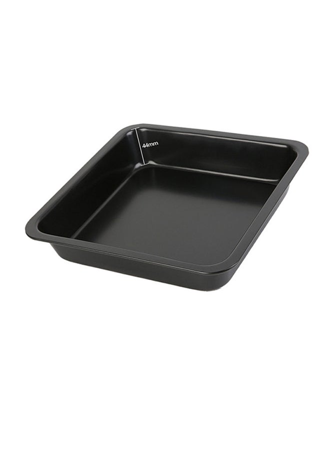 Non-Stick Baking Tray Black 23x4.8x23cm