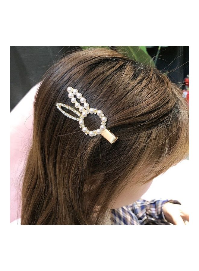 Pearl Rhinestone Hairpin Multicolour - Image 2