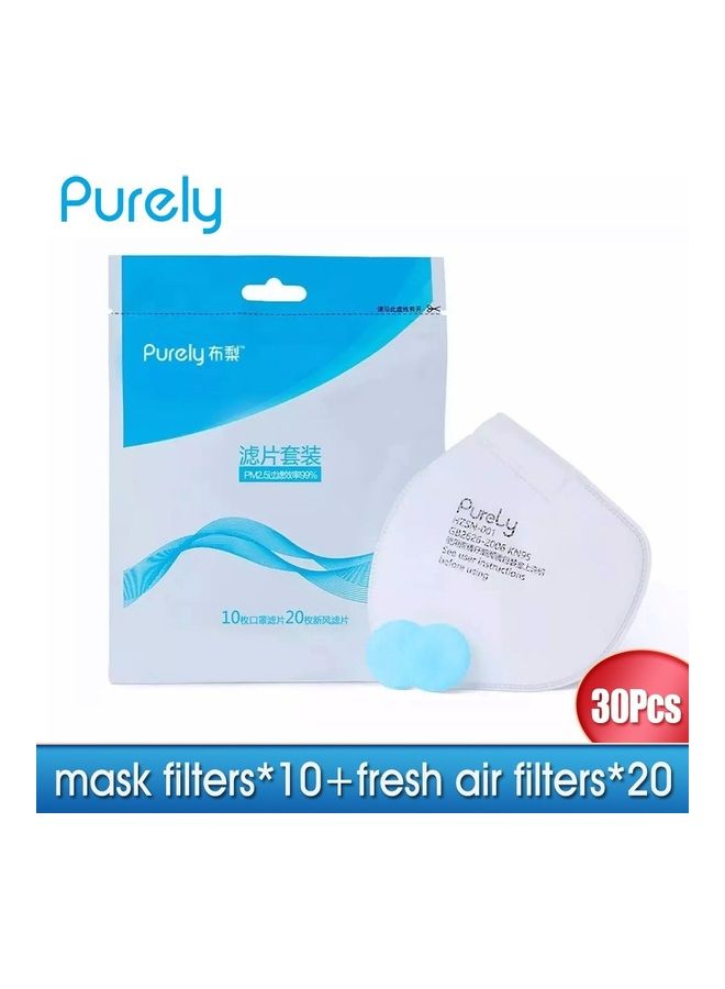 30-Piece Purely Anti-Pollution Air Sport Mask Set - Image 1
