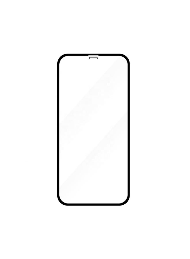 DUDAO Protective Case Cover Clear whit Tempered Glass Screen Protector  For iPhone 12 White  - Image 3