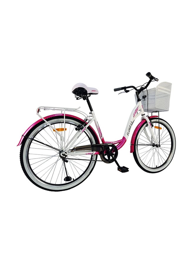 MOGOO Floress Single Speed Cycle Pink 26inch L - Image 3