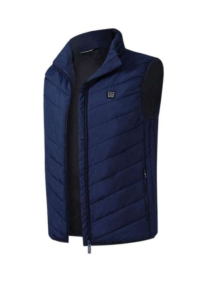 USB Powered Heated Vest Blue