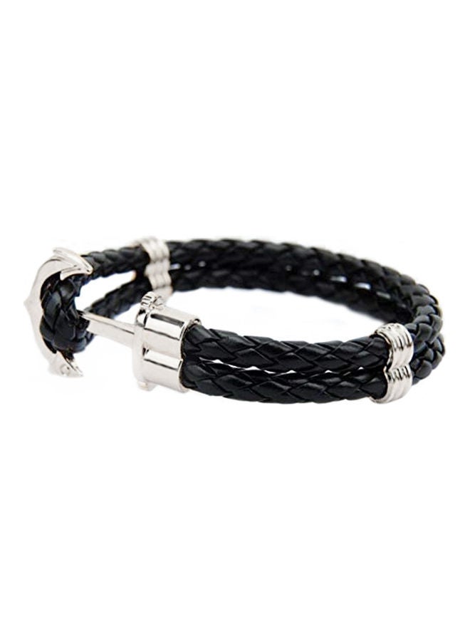 Leather Braided Bracelet